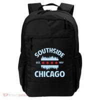 Southside Chicago Flag Skyline Great Gift Backpack thumb 0