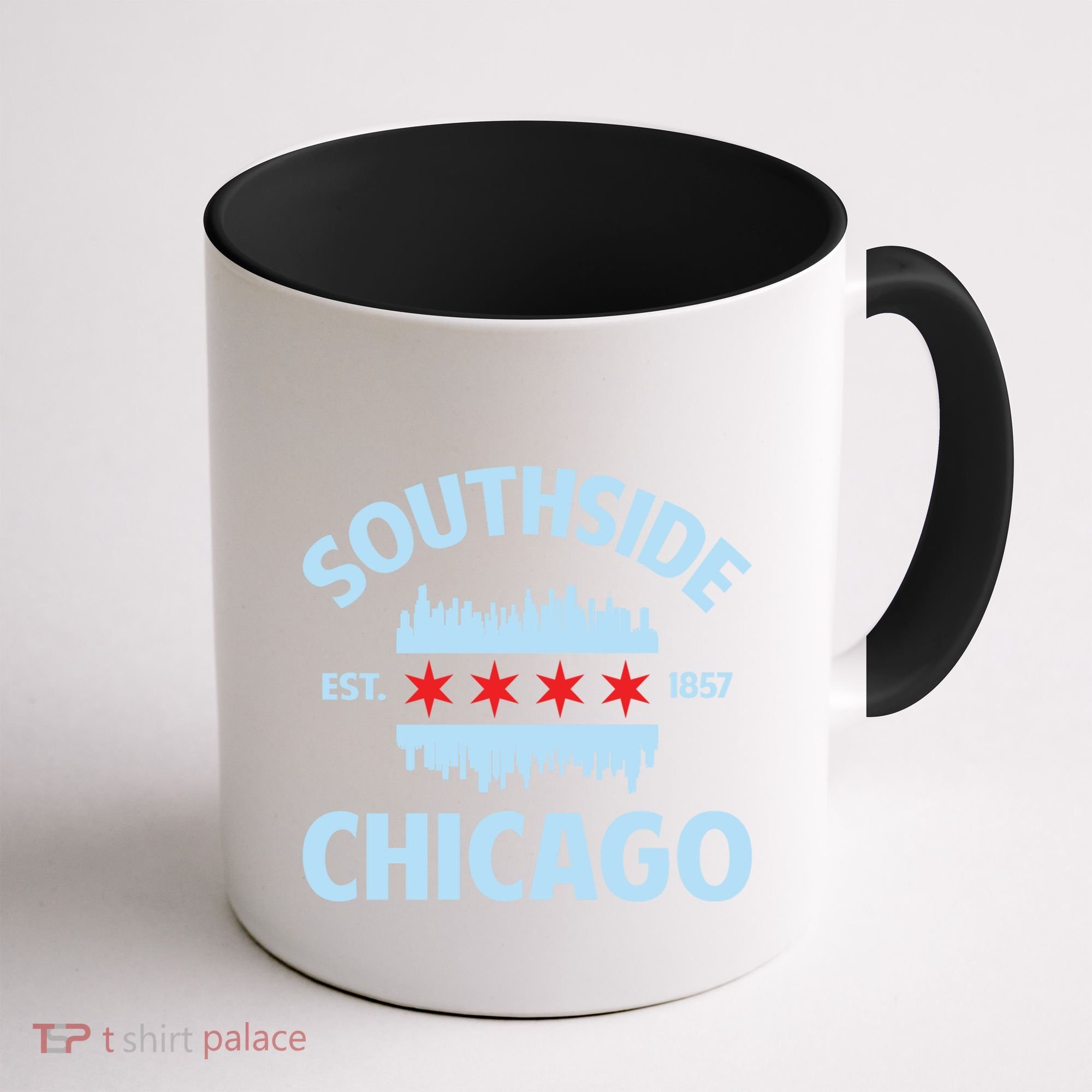Southside Chicago Flag Skyline Great Gift Coffee Mug
