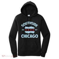 Southside Chicago Flag Skyline Great Gift Women's Hoodie thumb 0
