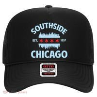 Southside Chicago Flag Skyline Great Gift Hat thumb 0
