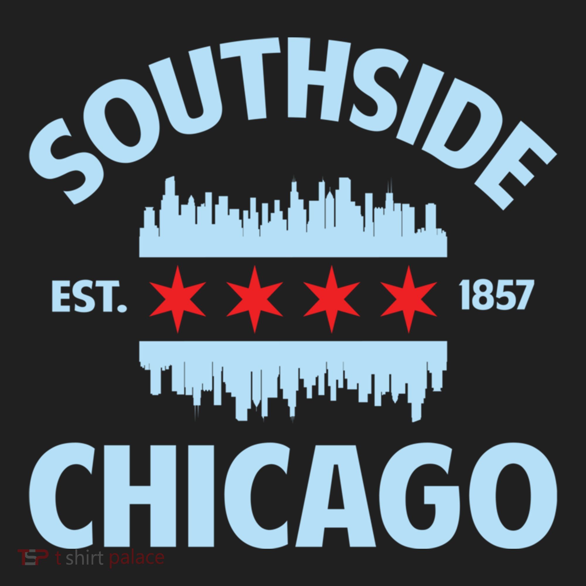 Southside Chicago Flag Skyline Great Gift Hat