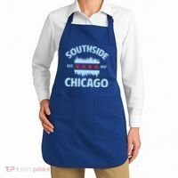 Southside Chicago Flag Skyline Great Gift Apron thumb 2