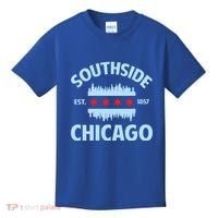 Southside Chicago Flag Skyline Great Gift Kids T-Shirt thumb 0