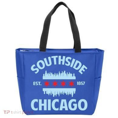 Southside Chicago Flag Skyline Great Gift Tote Bag