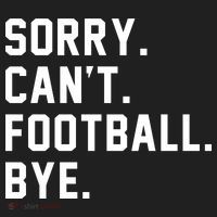 Sorry Cant Football Bye Hat thumb 2