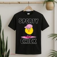Sporty Chick Fun Womens Sports Cute Pink Softball Cap Shoes T-Shirt thumb 2