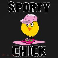 Sporty Chick Fun Womens Sports Cute Pink Softball Cap Shoes T-Shirt thumb 7