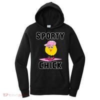 Sporty Chick Fun Womens Sports Cute Pink Softball Cap Shoes Women's Hoodie thumb 0