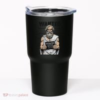 Socrates Corrupting Funny Philosophy Police Mugshot Tumbler thumb 0