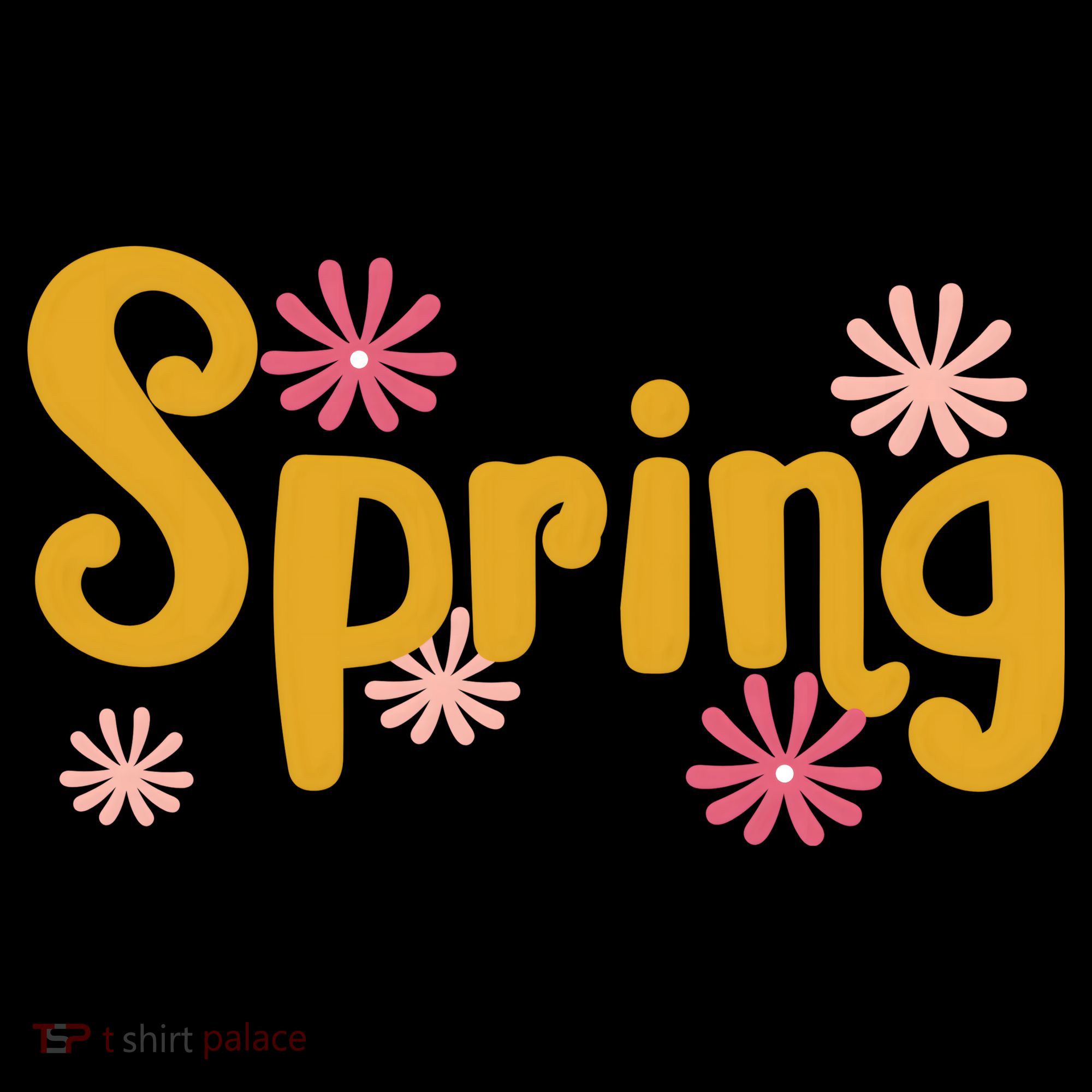 Spring Cute Floral Season Doggie Tank