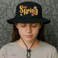 Spring Cute Floral Season Bucket Hat thumb 3