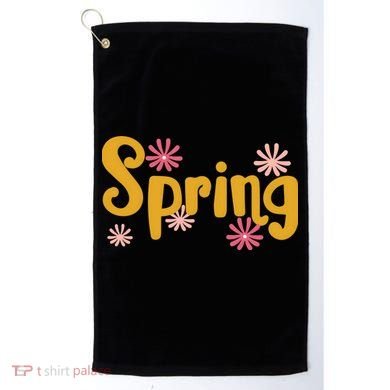Spring Cute Floral Season Golf Towel