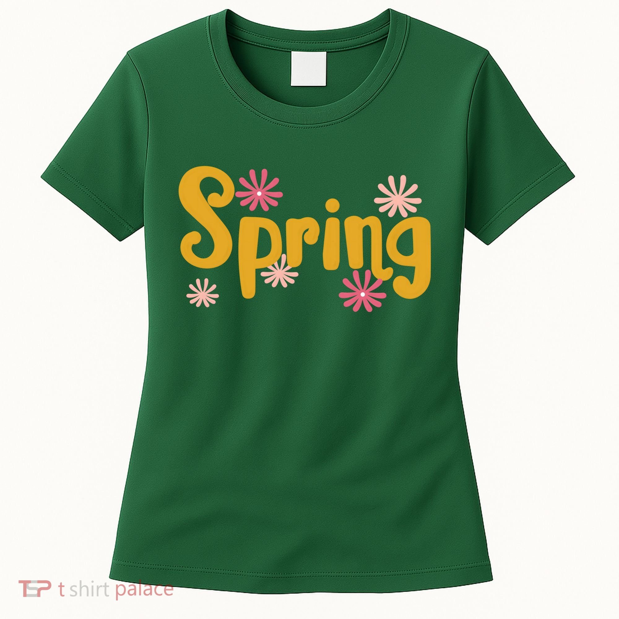 Spring Cute Floral Season Women's T-Shirt