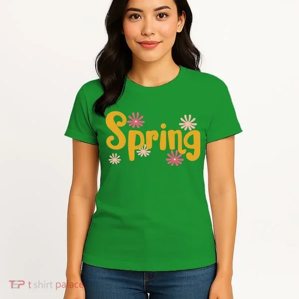 Spring Cute Floral Season Women's T-Shirt