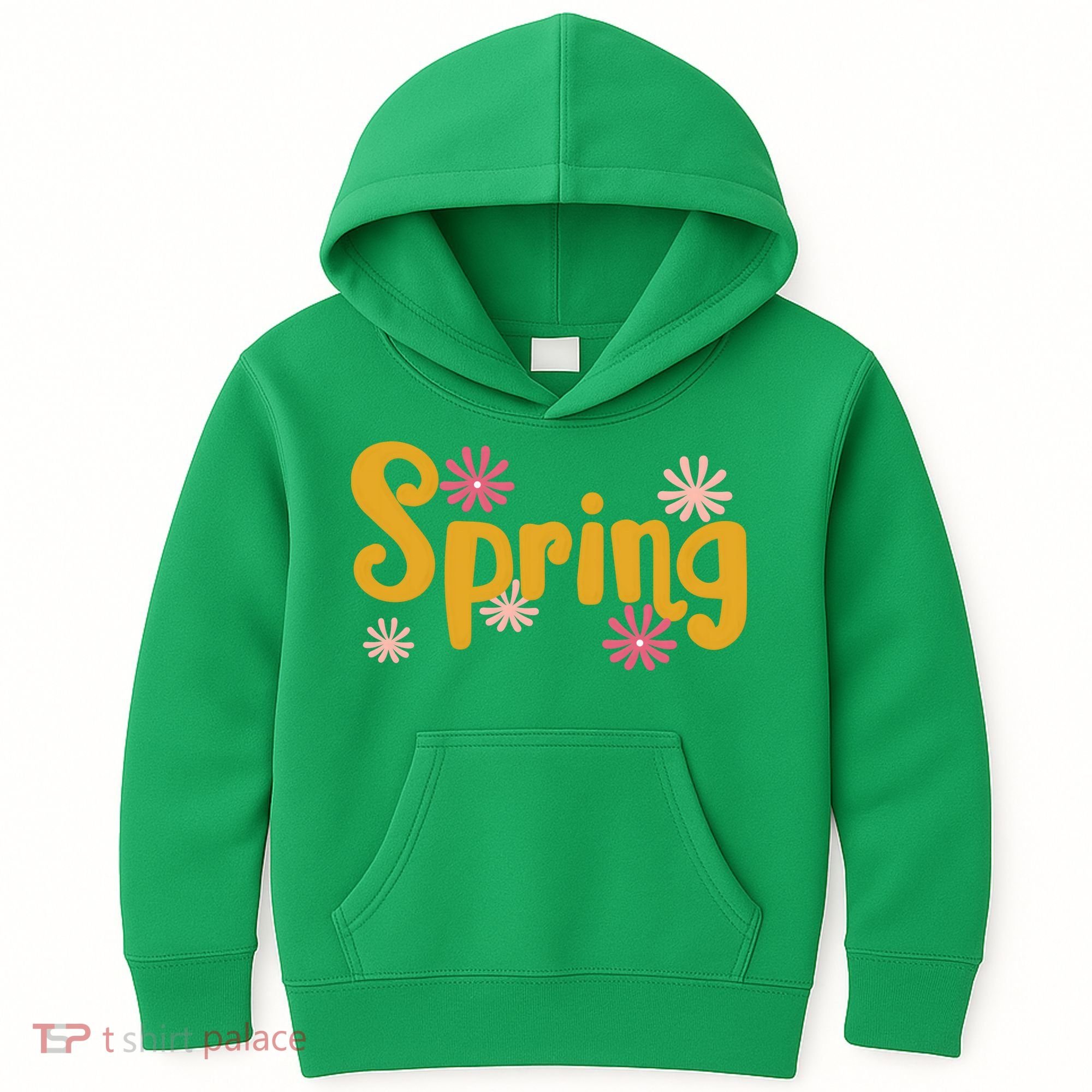 Spring Cute Floral Season Kids Hoodie