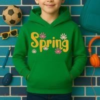 Spring Cute Floral Season Kids Hoodie thumb 2