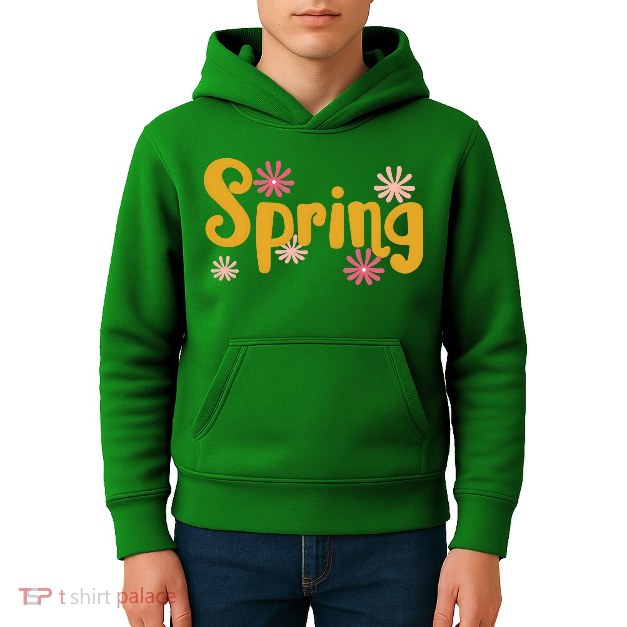 Spring Cute Floral Season Kids Hoodie