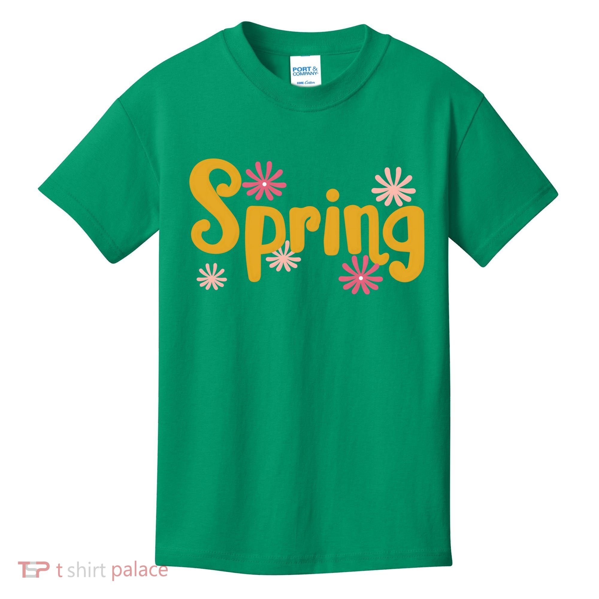 Spring Cute Floral Season Kids T-Shirt