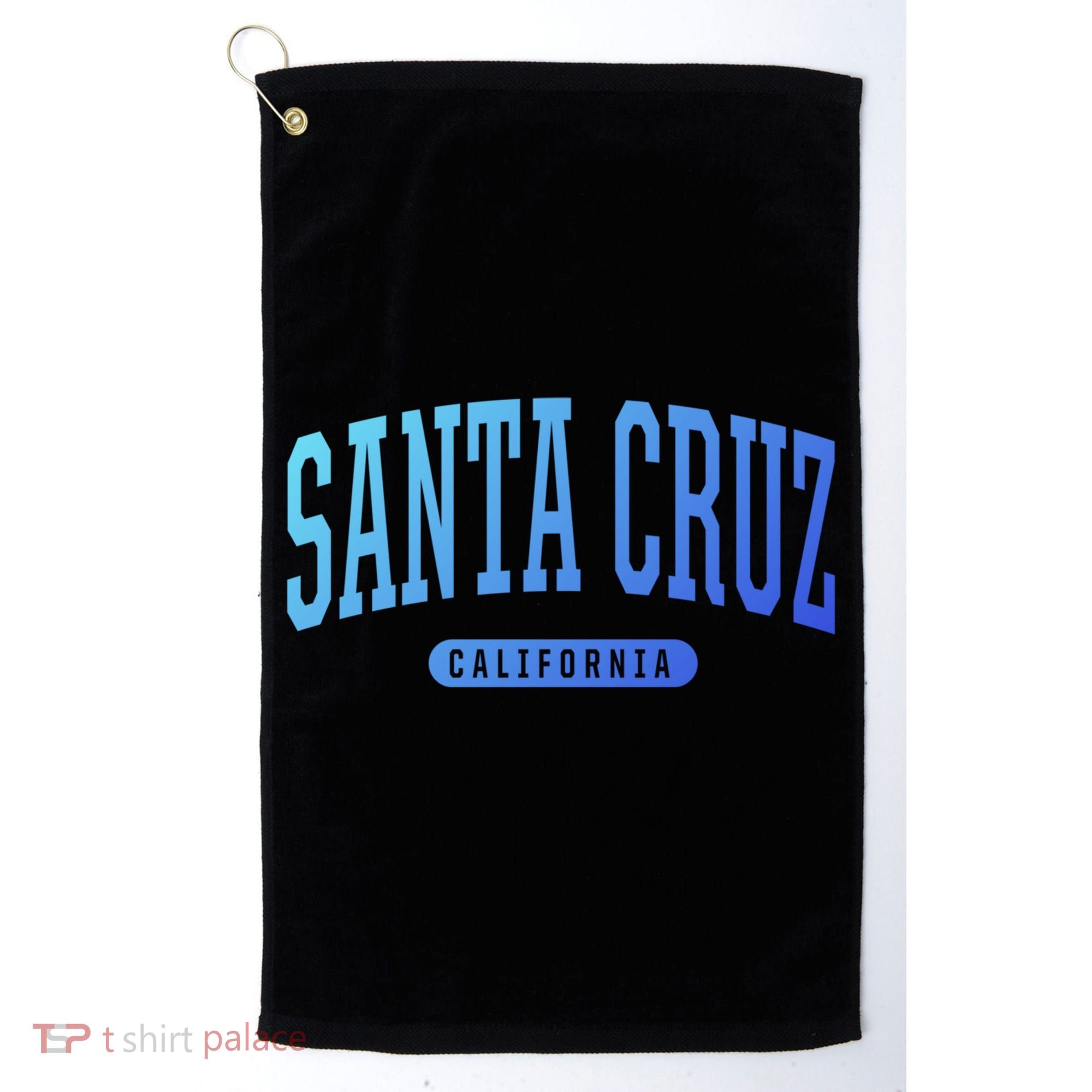 Santa Cruz Gift College University Style Ca Usa Golf Towel