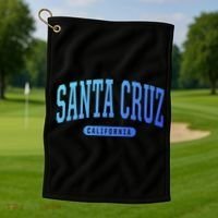 Santa Cruz Gift College University Style Ca Usa Golf Towel thumb 1