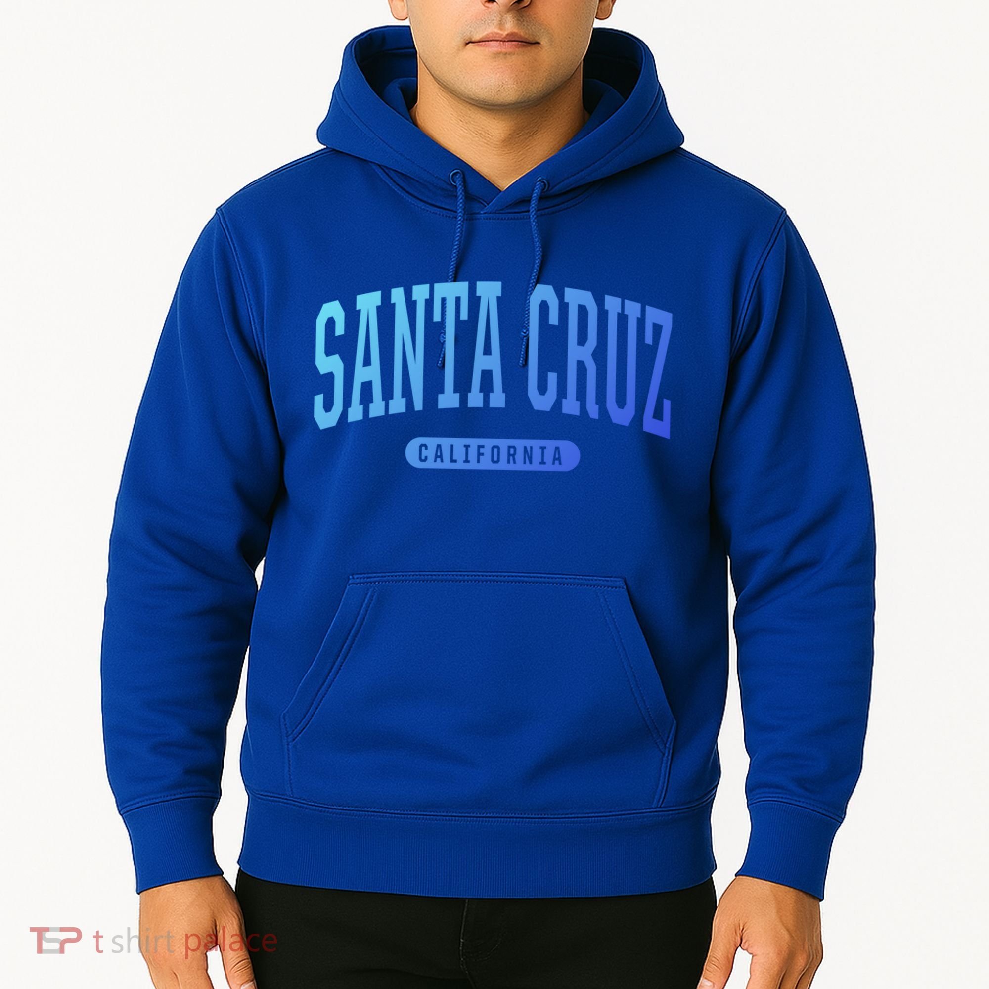 Santa Cruz Gift College University Style Ca Usa Hoodie