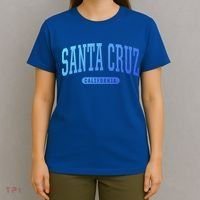 Santa Cruz Gift College University Style Ca Usa T-Shirt thumb 4
