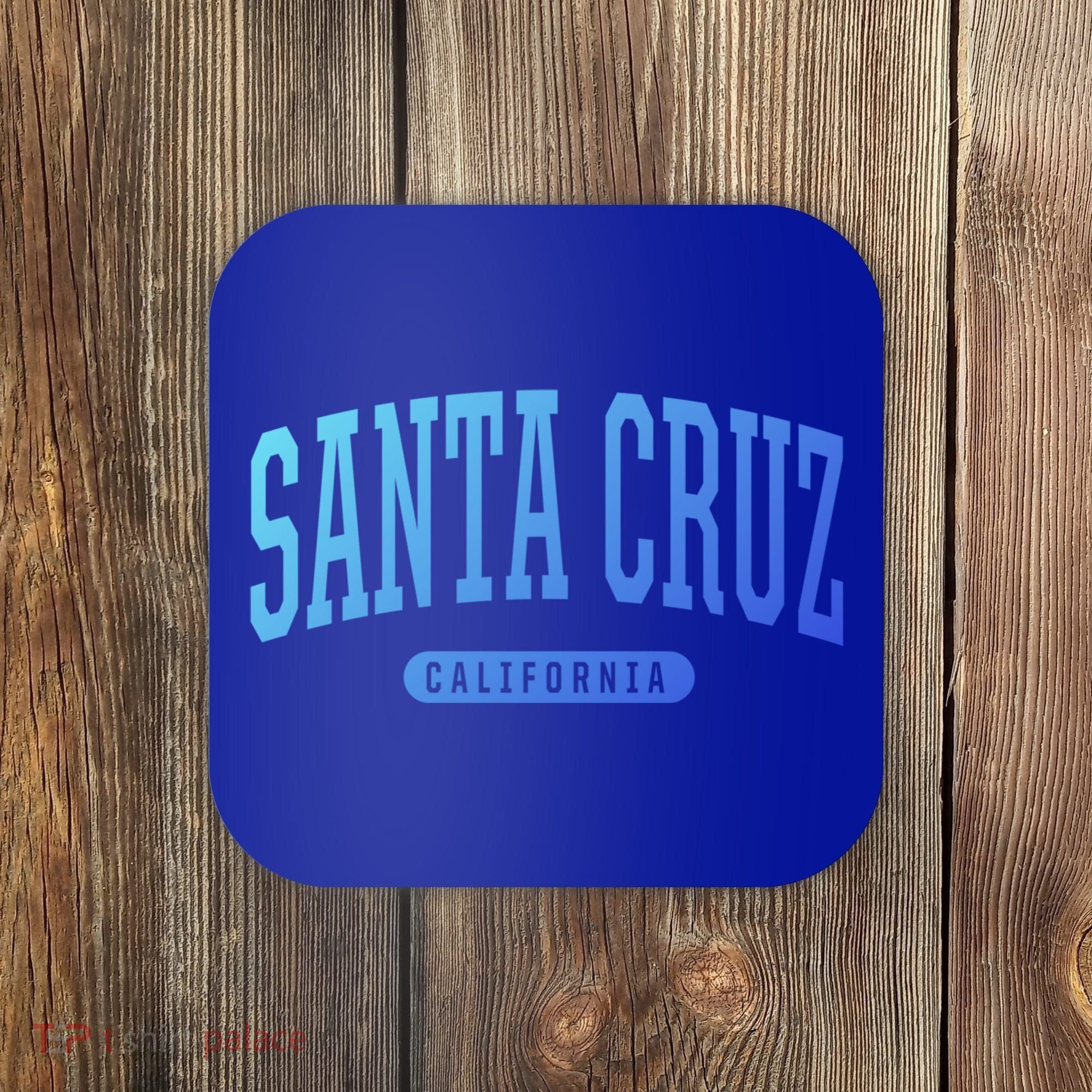 Santa Cruz Gift College University Style Ca Usa Coaster