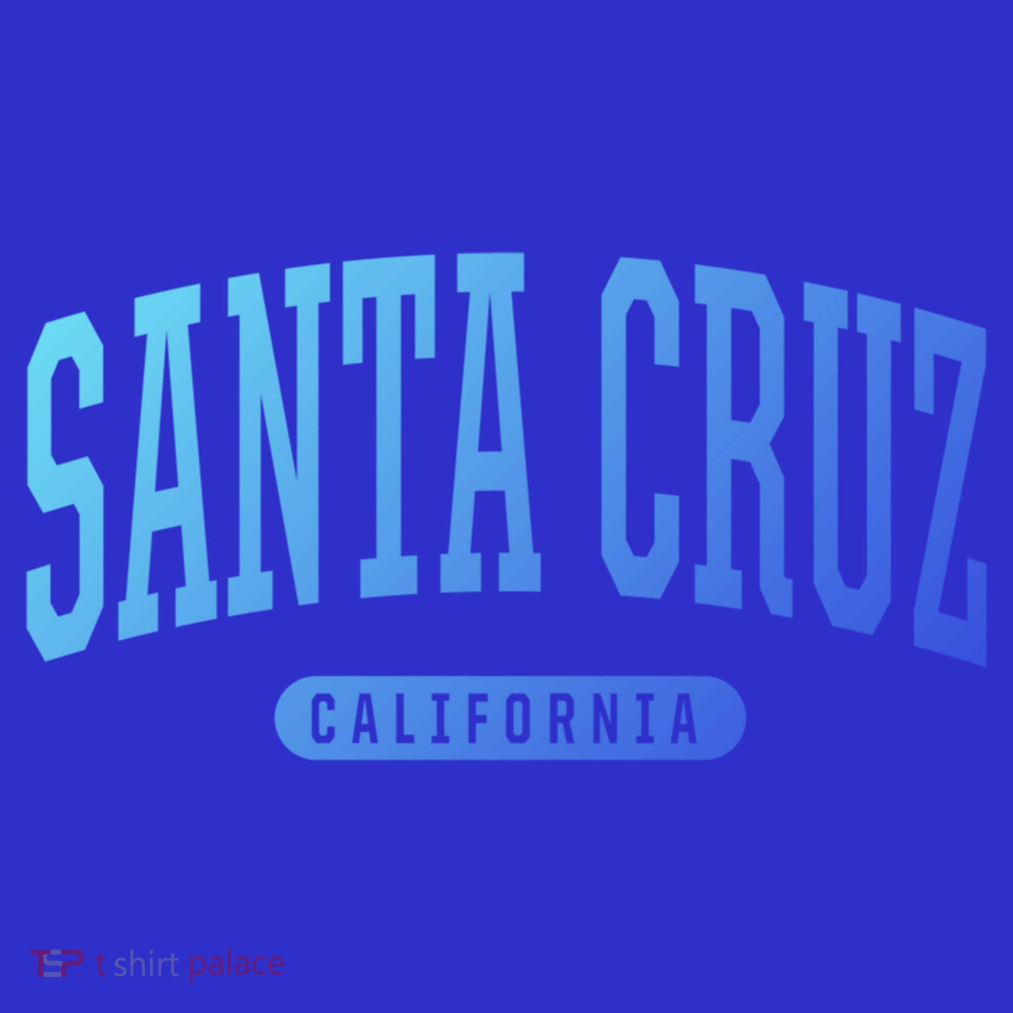 Santa Cruz Gift College University Style Ca Usa Mousepad