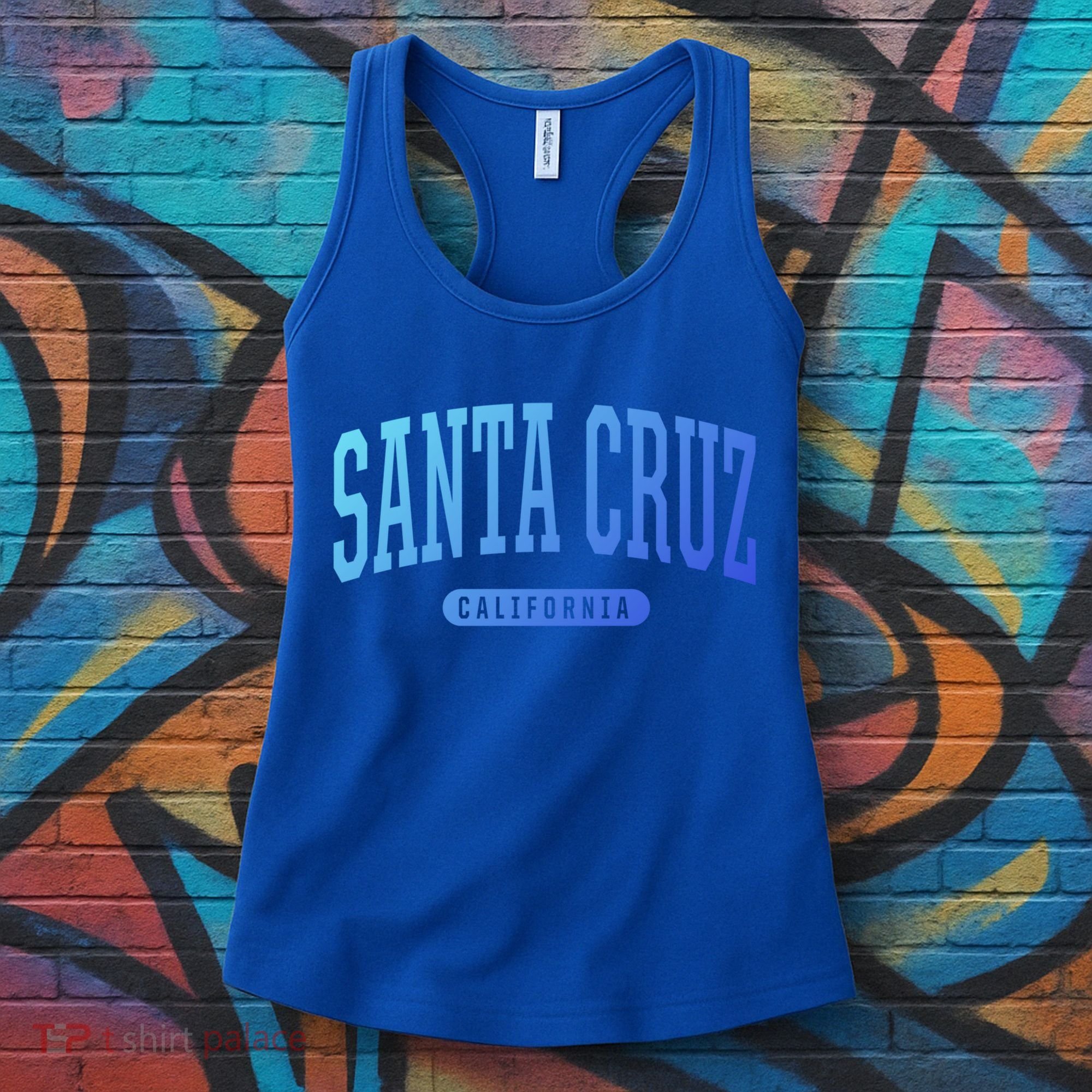 Santa Cruz Gift College University Style Ca Usa Women's Tank Top