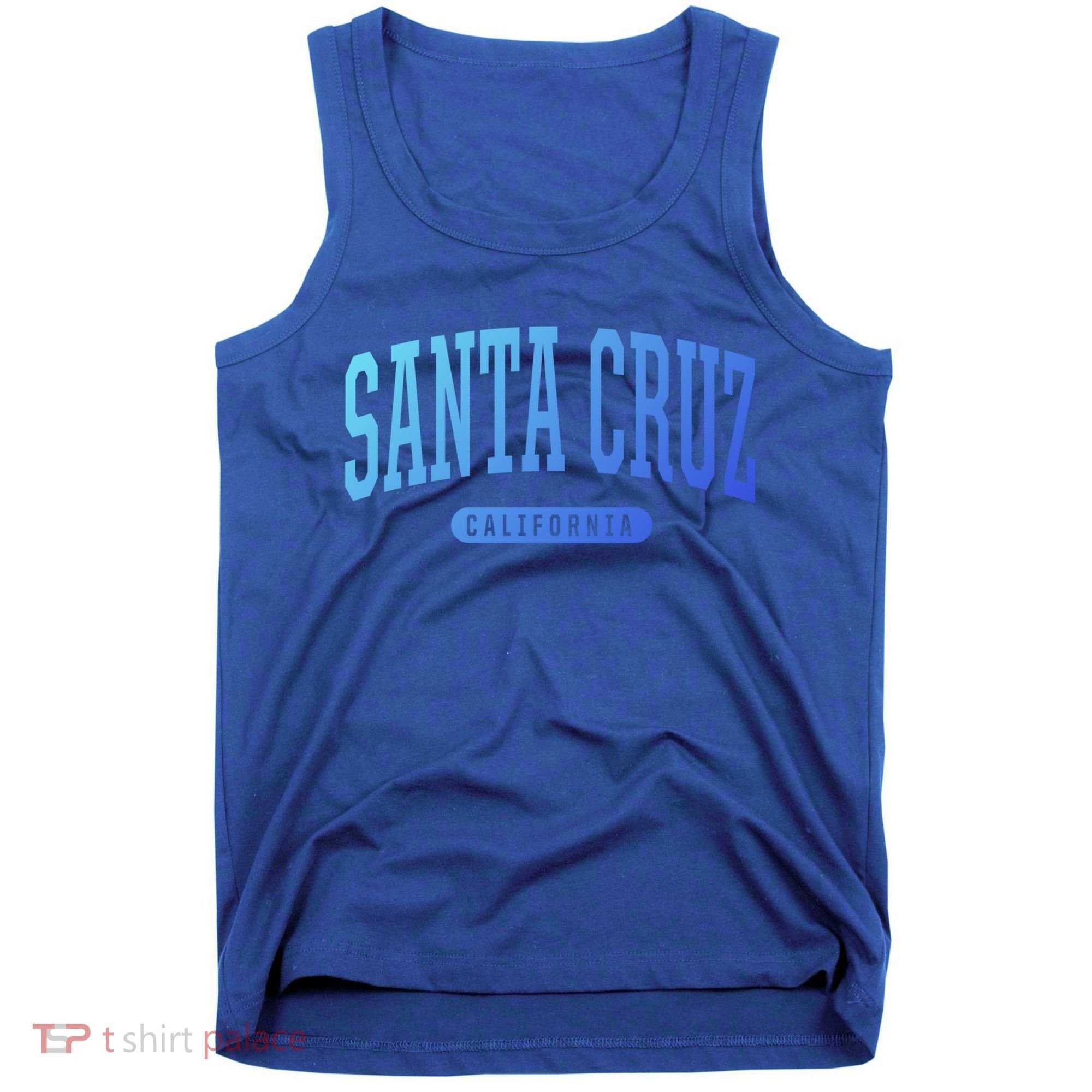 Santa Cruz Gift College University Style Ca Usa Tank Top