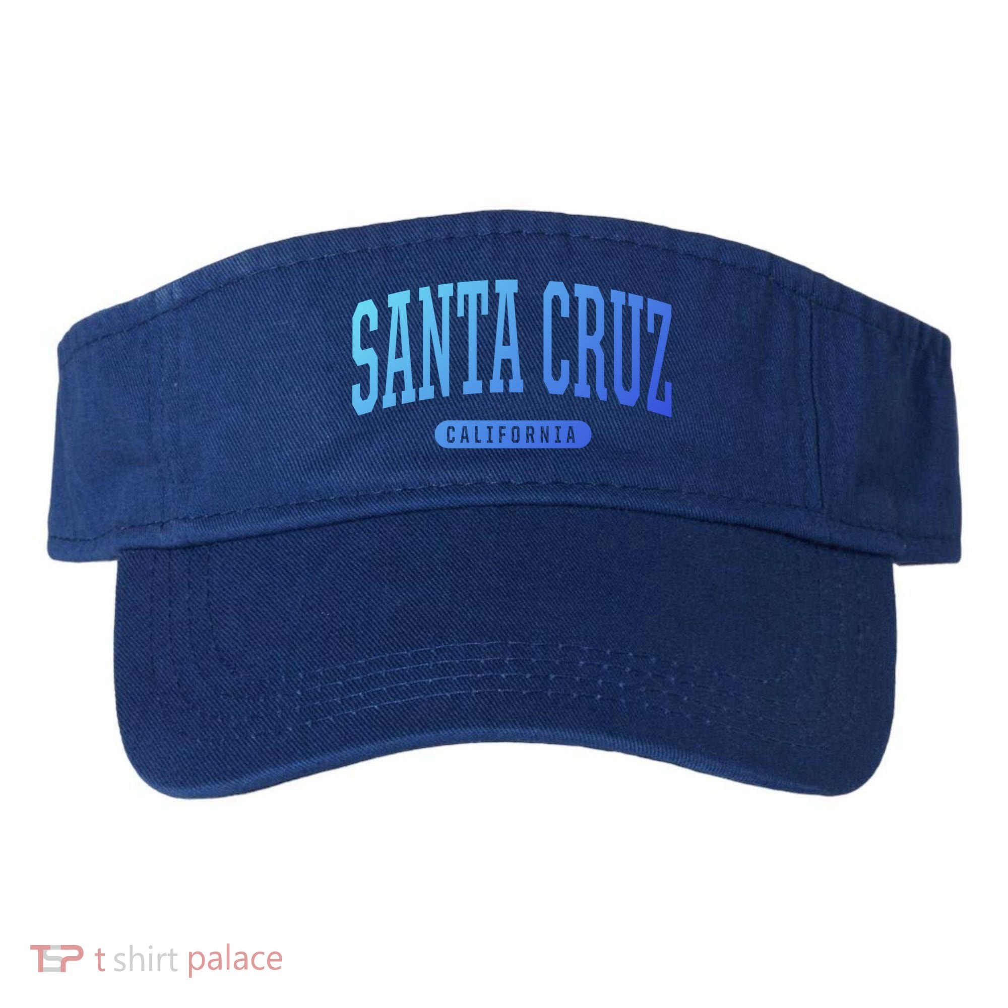 Santa Cruz Gift College University Style Ca Usa Visor
