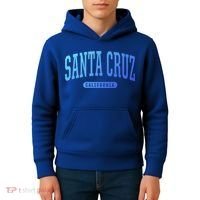 Santa Cruz Gift College University Style Ca Usa Kids Hoodie thumb 4