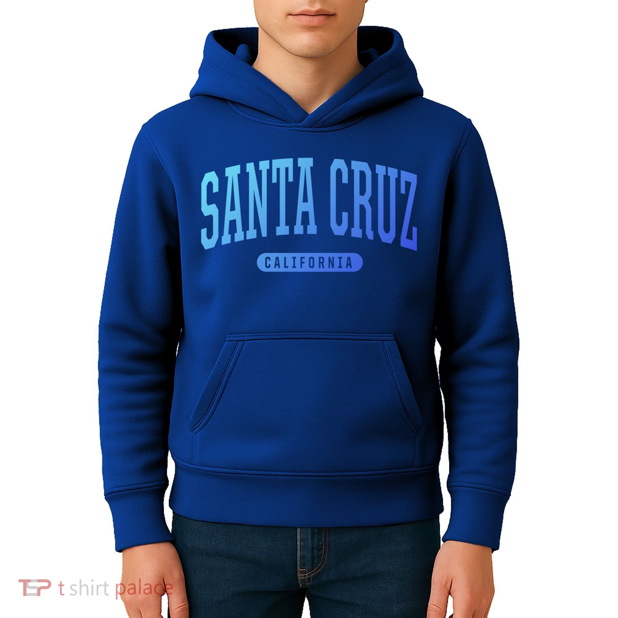 Santa Cruz Gift College University Style Ca Usa Kids Hoodie