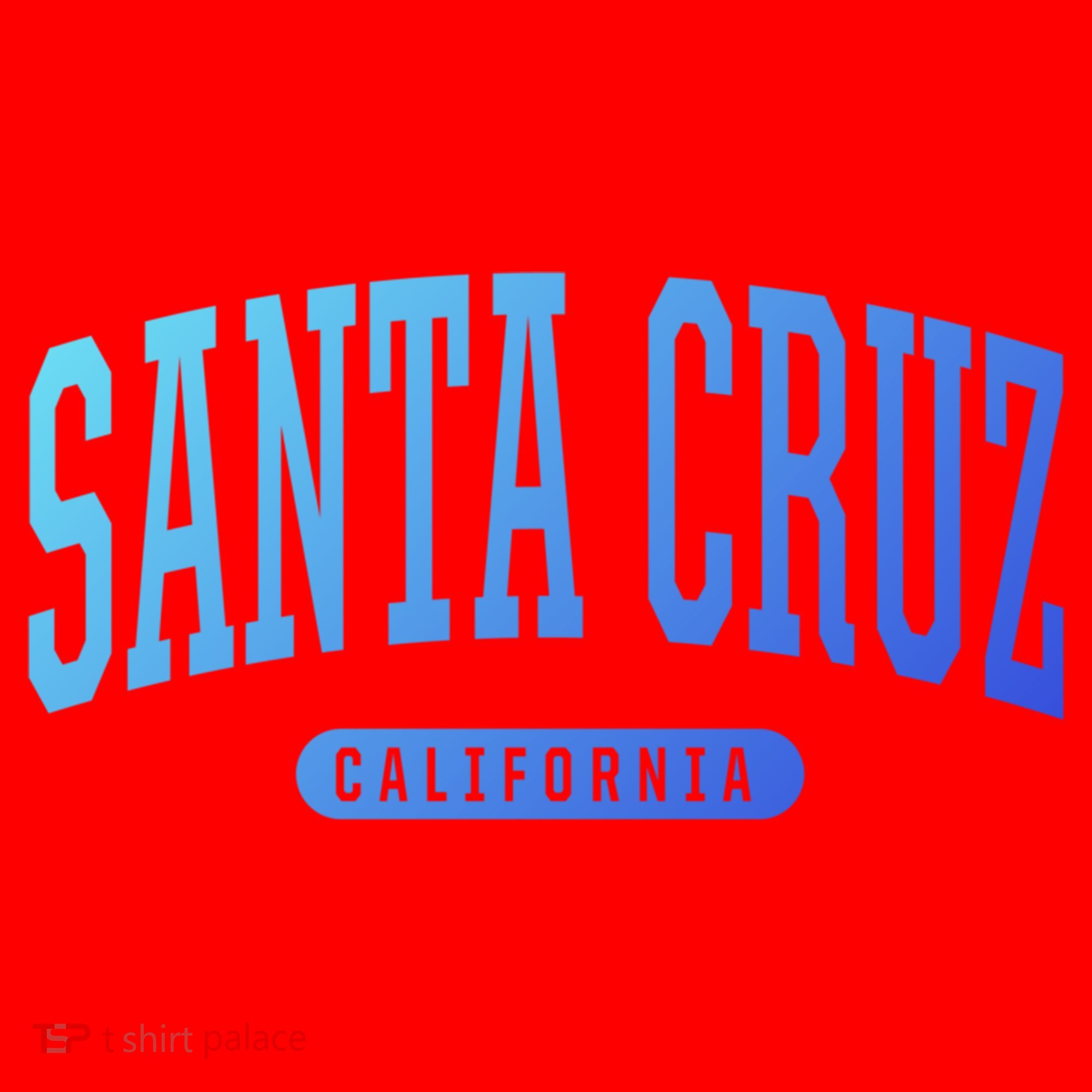 Santa Cruz Gift College University Style Ca Usa Santa Hat
