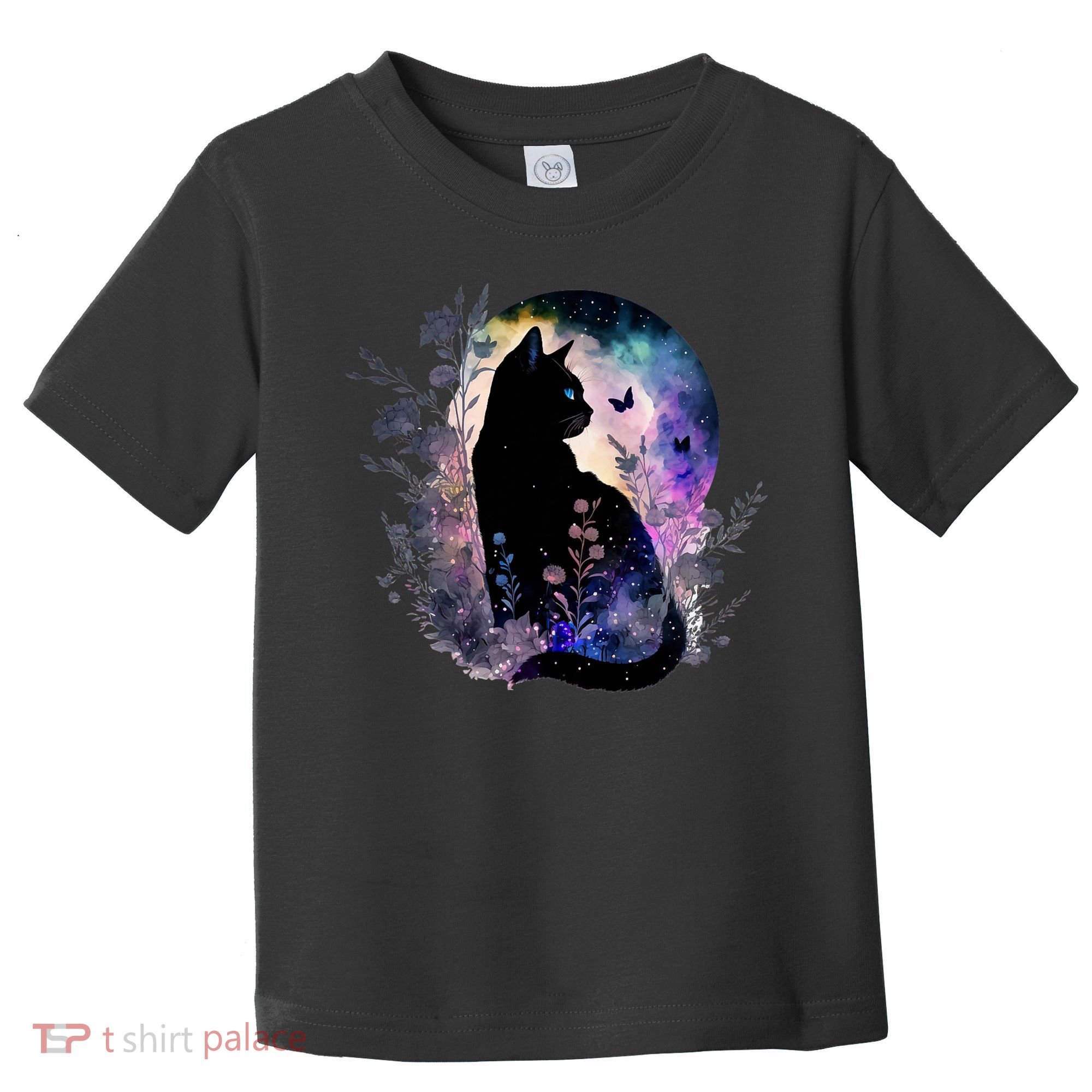 Space Cat Galaxy Cat Funny For Cat Dad Cat Mom Cat Lover Cat Alien Ufo Toddler T-Shirt