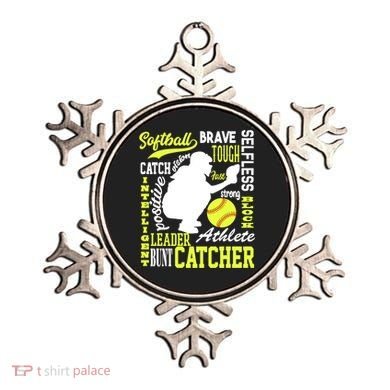 Softball Catcher Great For Ns Traits Of A Catcher Gift Ornament