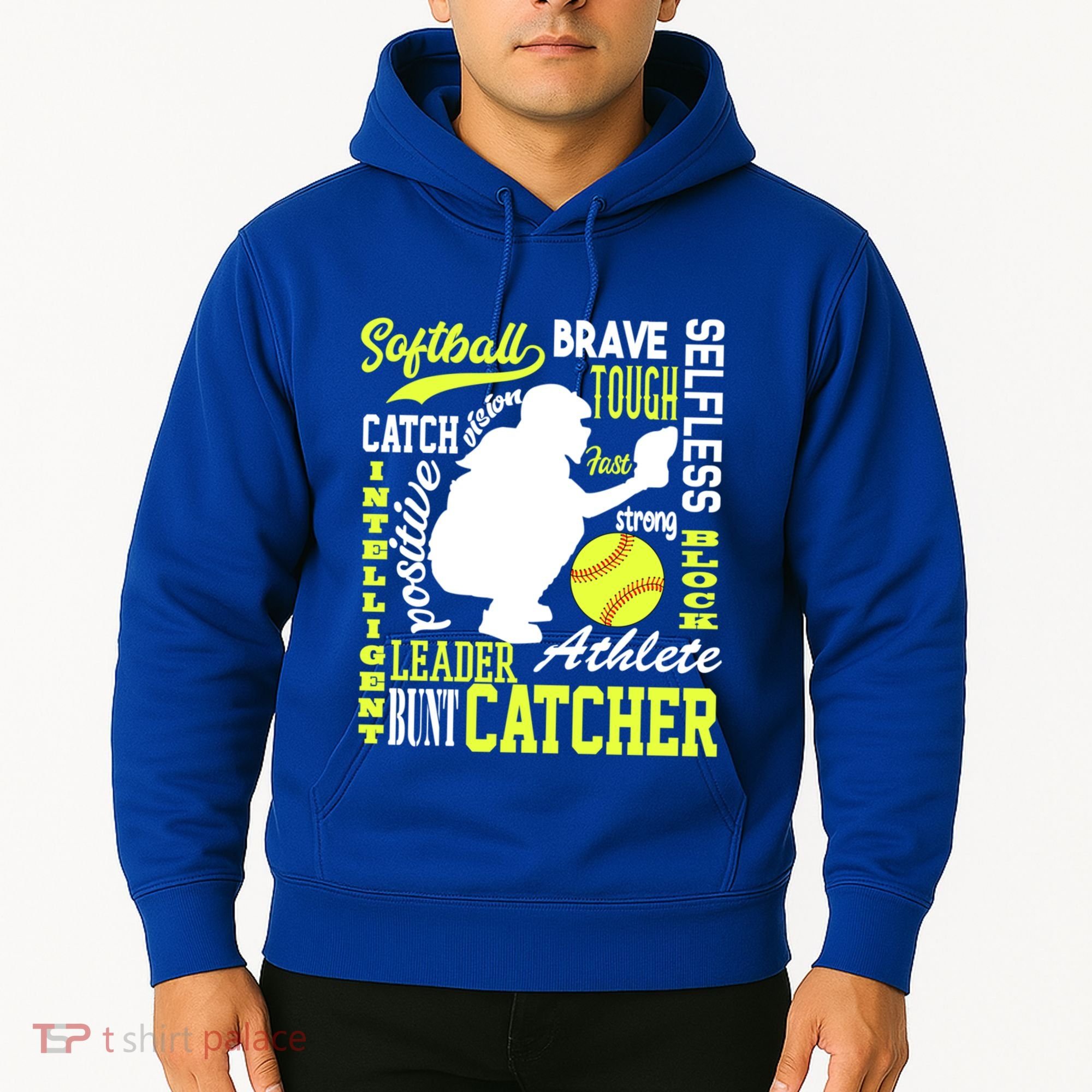 Softball Catcher Great For Ns Traits Of A Catcher Gift Hoodie