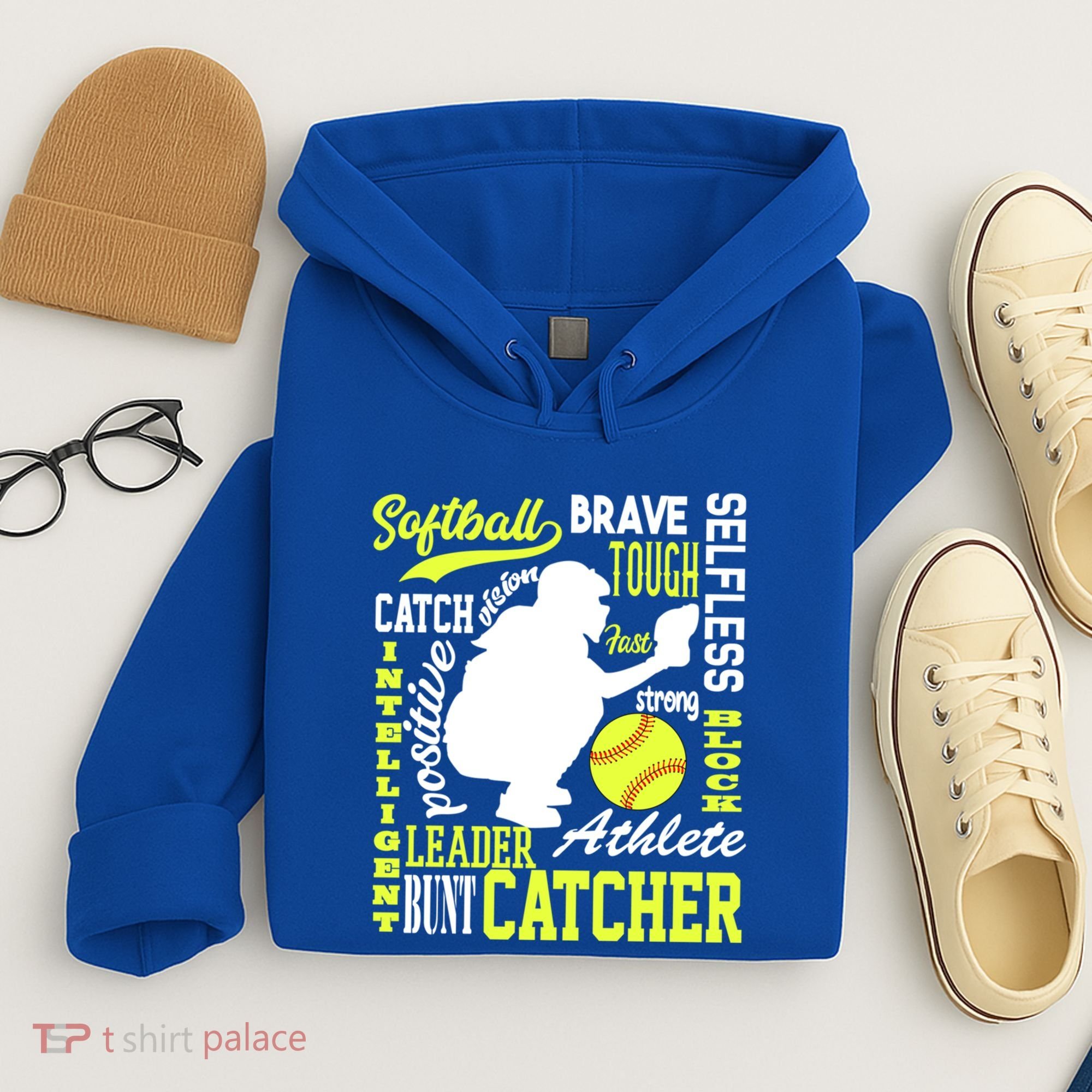 Softball Catcher Great For Ns Traits Of A Catcher Gift Hoodie