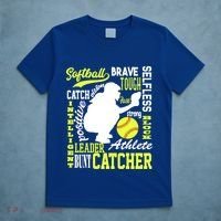 Softball Catcher Great For Ns Traits Of A Catcher Gift T-Shirt thumb 5