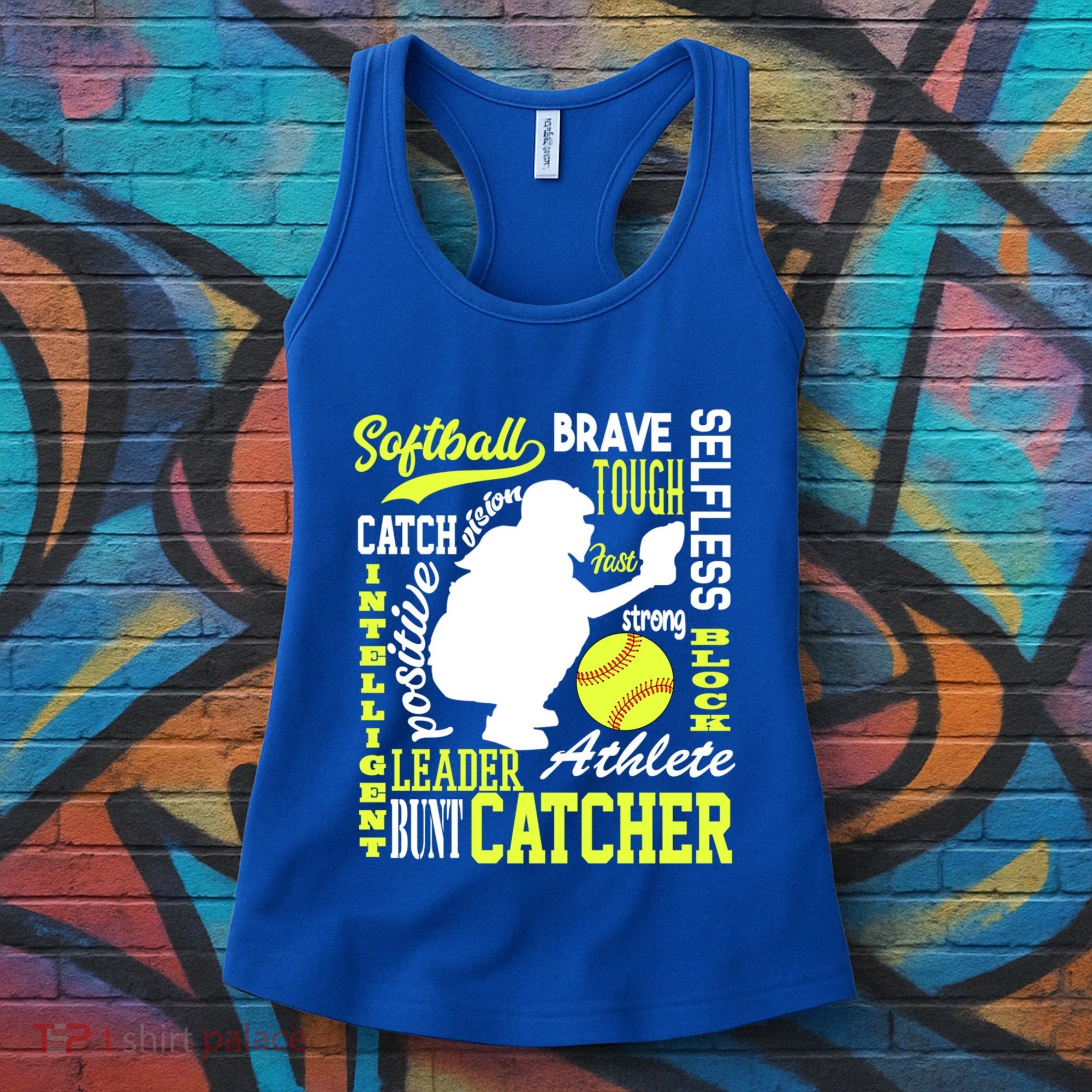 Softball Catcher Great For Ns Traits Of A Catcher Gift Women's Tank Top