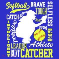 Softball Catcher Great For Ns Traits Of A Catcher Gift Baby Bodysuit thumb 2