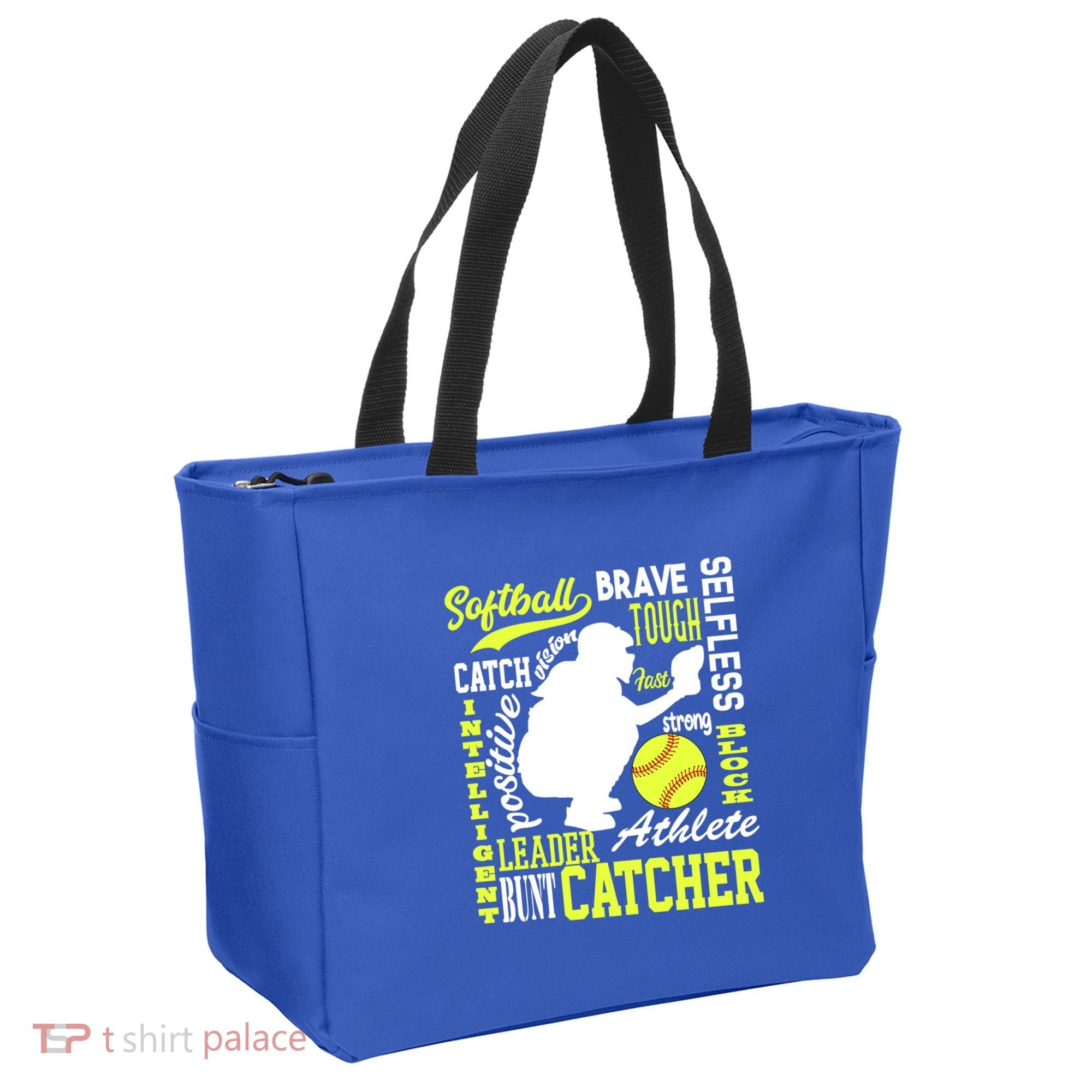 Softball Catcher Great For Ns Traits Of A Catcher Gift Tote Bag