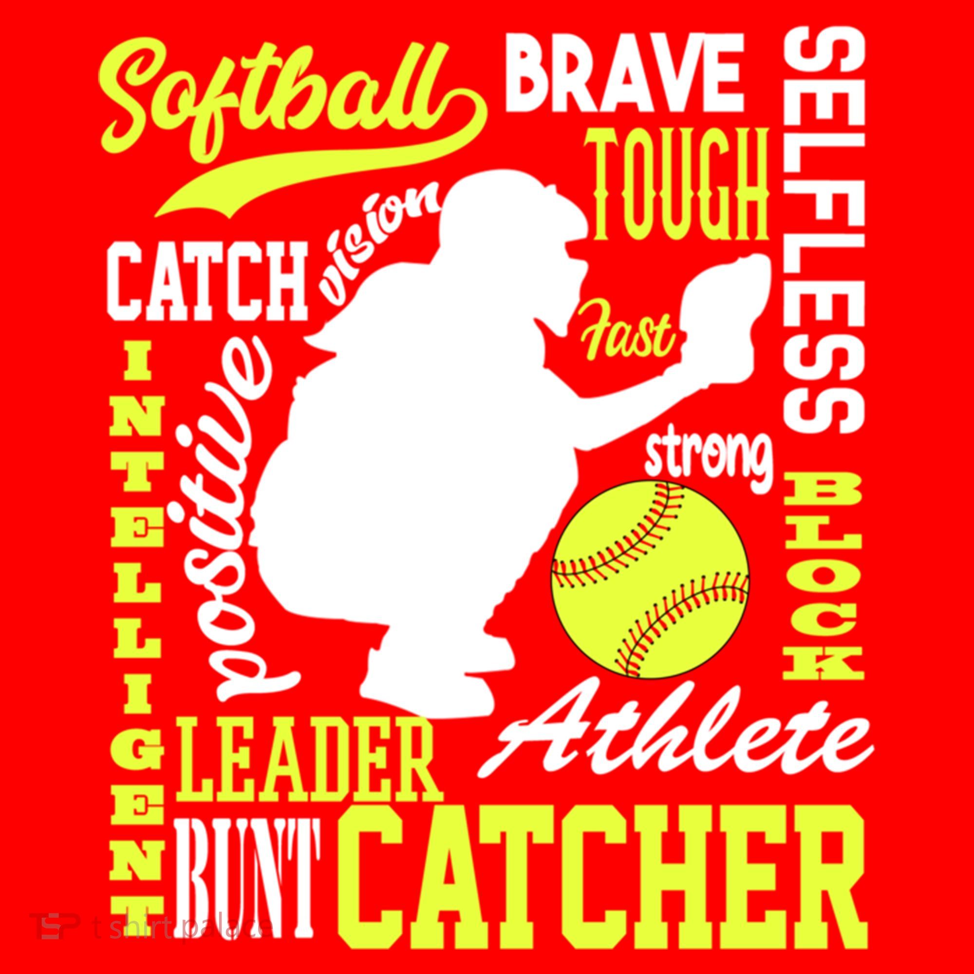 Softball Catcher Great For Ns Traits Of A Catcher Gift Santa Hat
