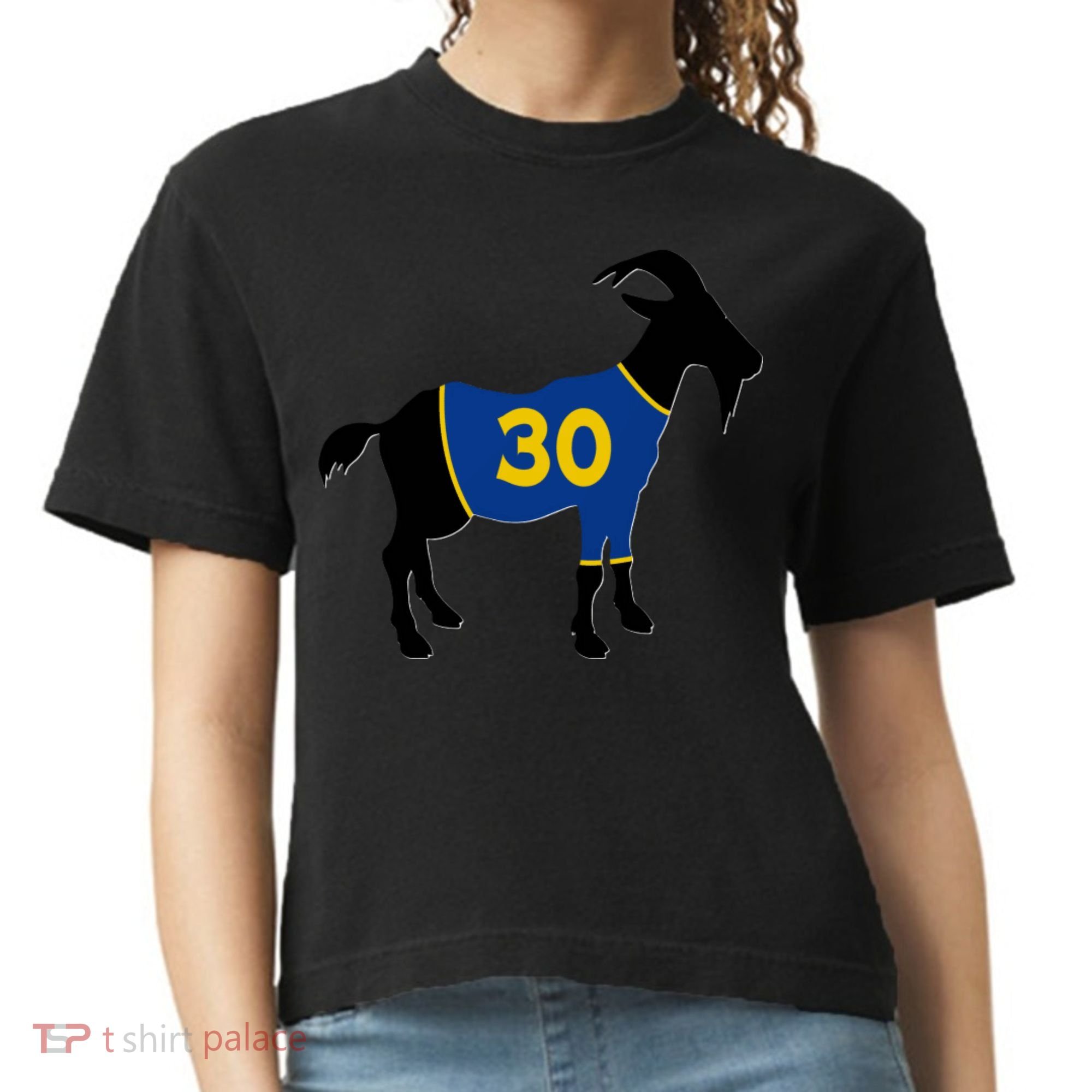 Goat 30 Basketball Jersey Comfort Colors Boxy T-Shirt