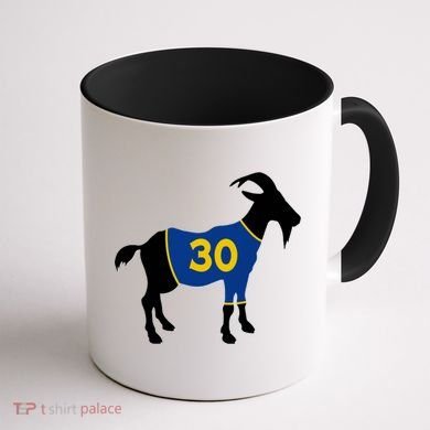 Goat 30 Basketball Jersey Coffee Mug back
