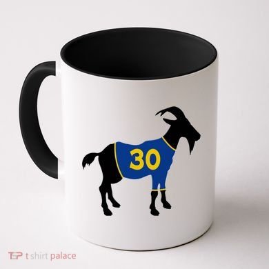 Goat 30 Basketball Jersey Coffee Mug