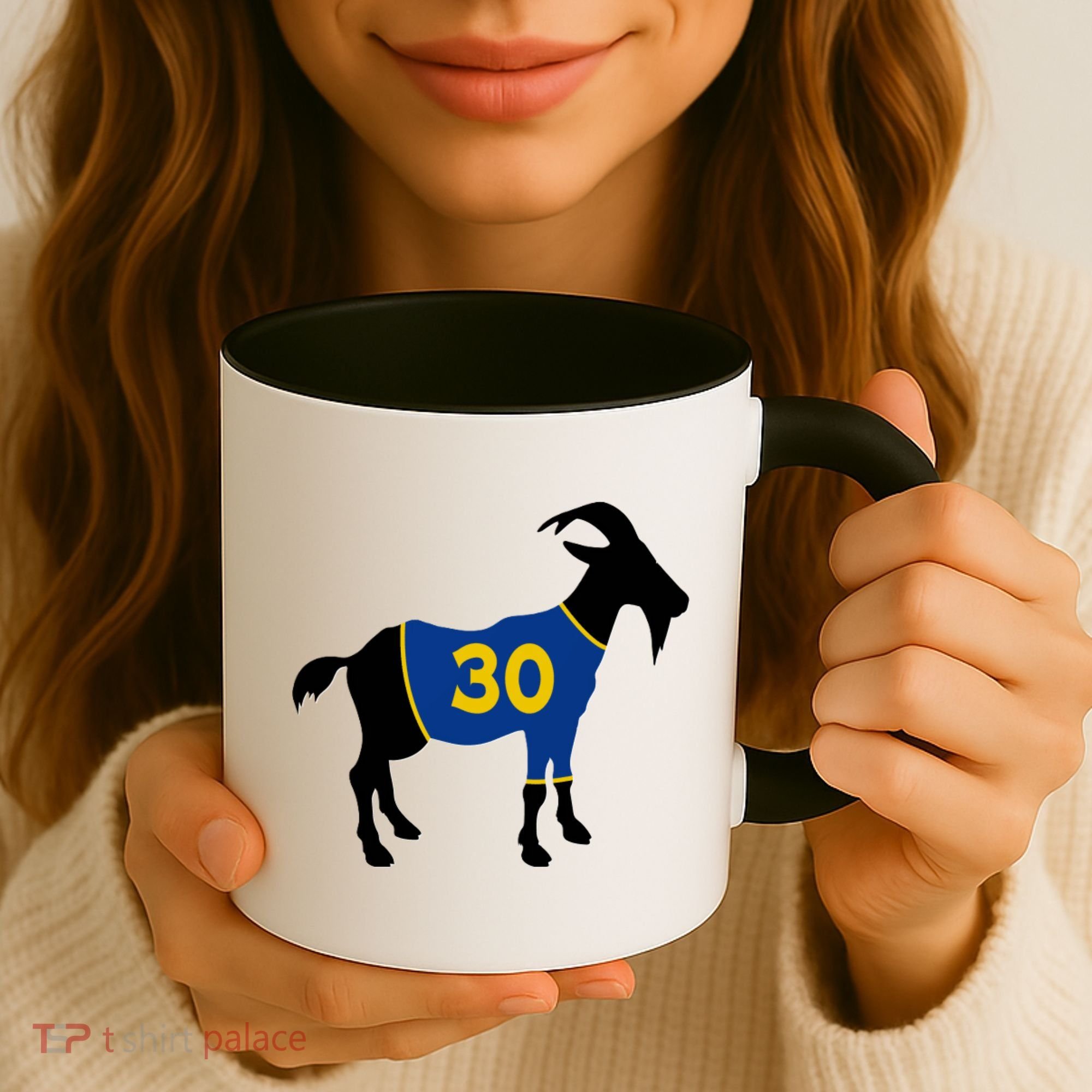 Goat 30 Basketball Jersey Coffee Mug