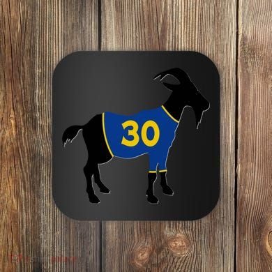 Goat 30 Basketball Jersey Coaster