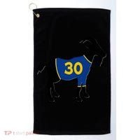 Goat 30 Basketball Jersey Golf Towel thumb 0