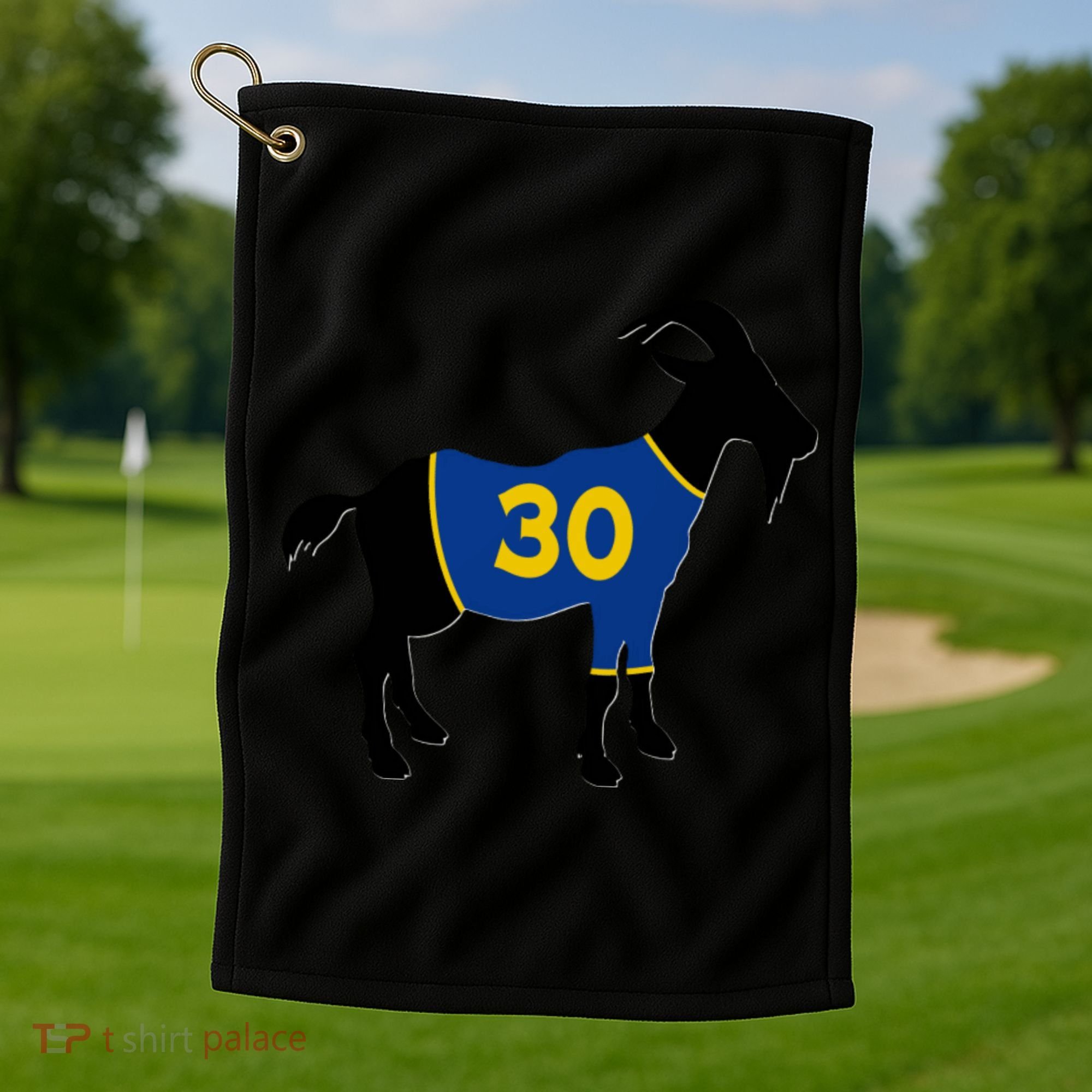 Goat 30 Basketball Jersey Golf Towel